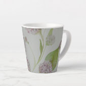 Tasse Latte Café dans le jardin (Angle droit)