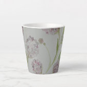 Tasse Latte Café dans le jardin (Devant)