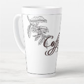 Tasse Latte Café en style (Angle gauche)