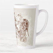 Tasse Latte café et amour (Droite)