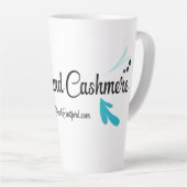 Tasse Latte Café et Cachemire (Angle droit)