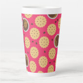 Tasse Latte Café et cookies (Devant)