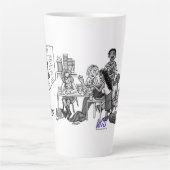 Tasse Latte Café et thé en boîte WiS (Devant)