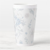 Tasse Latte café floral (Devant)