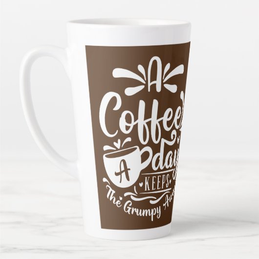 Tasse Latte Café Grumpy (Gauche)