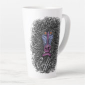 Tasse Latte Café Mandrill (Angle droit)