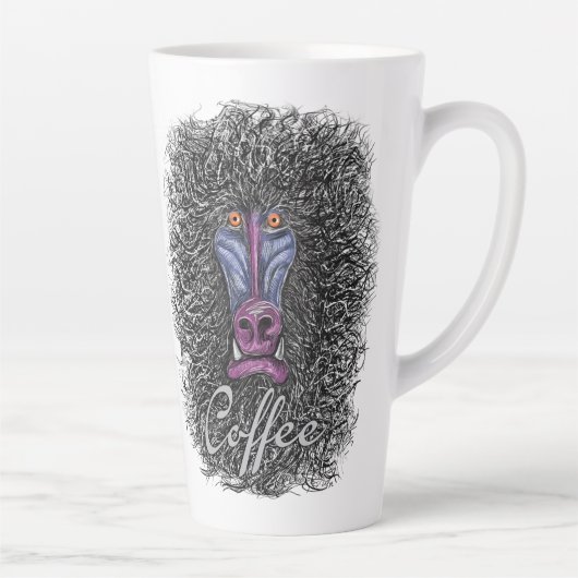 Tasse Latte Café Mandrill (Droite)