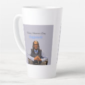 Tasse Latte Café Mug, Snoop Dogg Saint Valentin (Angle gauche)