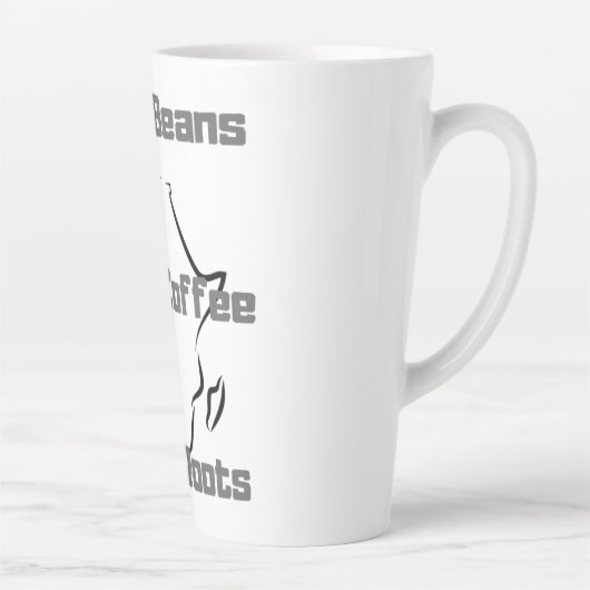 Tasse Latte Café noir (Droite)