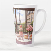 Tasse Latte Café Pâtisserie Dessert Café (Droite)