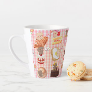 Tasse Latte café pour animaux de compagnie