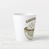 Tasse Latte Café Retour à l'école familiale Petite (Devant)