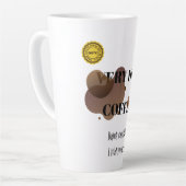 Tasse Latte Café Très Chaud (Angle gauche)