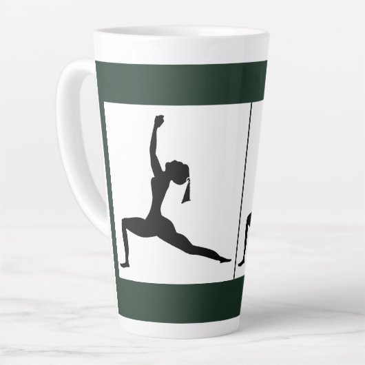 Tasse Latte Café vert (Angle gauche)