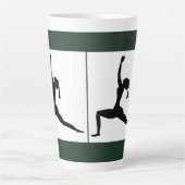 Tasse Latte Café vert (Devant)