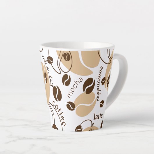 Tasse Latte cafés tlatte (Angle droit)
