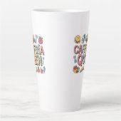 Tasse Latte Cafétéria Queen (Devant)