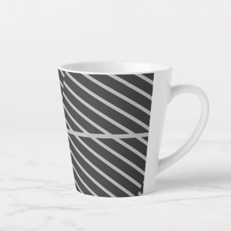 Tasse Latte Cafetière graphique simple et élégant