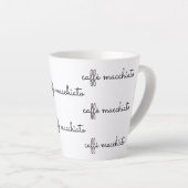 Tasse Latte Caffè macchiato (Angle droit)