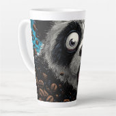 Tasse Latte Caffeinated Panda (Angle gauche)
