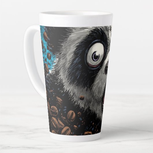 Tasse Latte Caffeinated Panda (Angle gauche)