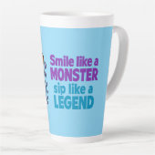 Tasse Latte Caffeine Monster (Angle droit)