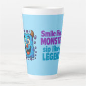 Tasse Latte Caffeine Monster (Devant)