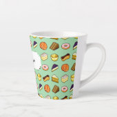 Tasse Latte Cake Lover délicieux gâteaux et pâtisseries Motif (Droite)