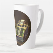 Tasse Latte Calculatrice comptable Comptometer d'entreprise vi (Angle droit)