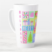 Tasse Latte Calendrier de Noël (Angle gauche)