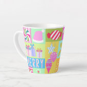 Tasse Latte Calendrier de Noël (Angle gauche)