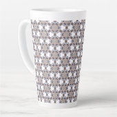 Tasse Latte Câlins et Étoiles (Angle gauche)