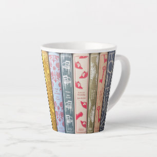 Tasse Latte Calligramme Jane Austen