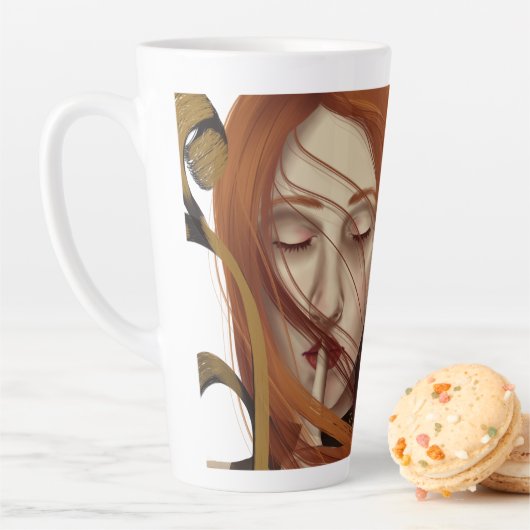 Tasse Latte Calme (En situation)