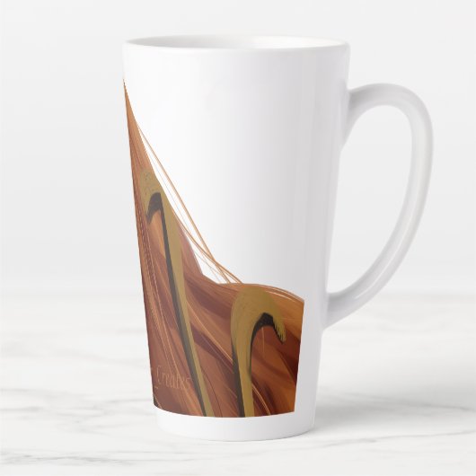 Tasse Latte Calme (Droite)