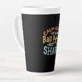 Tasse Latte Calme En Bas C'Est Un Python Ball (Angle gauche)