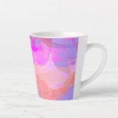 Tasse Latte Calques de pastel abstraits petit (Droite)