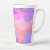 Tasse Latte Calques Pastel Abstraits Grands (Droite)