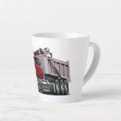 Tasse Latte Camion de dessin (Angle droit)