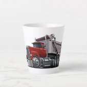 Tasse Latte Camion de dessin (Devant)
