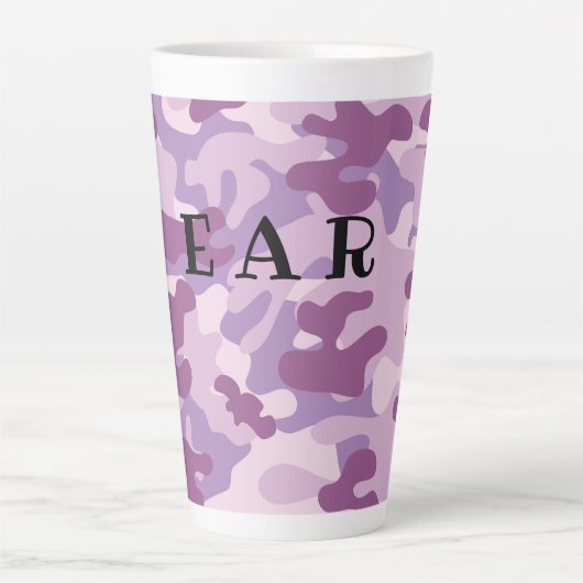 Tasse Latte Camouflage de latte (Devant)
