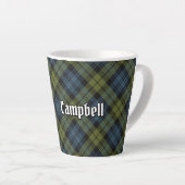 Tasse Latte Campbell Tartan (Angle droit)