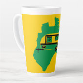 Tasse Latte Camping Caravan australien (Angle gauche)