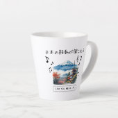 Tasse Latte Can you hear it? (Angle droit)