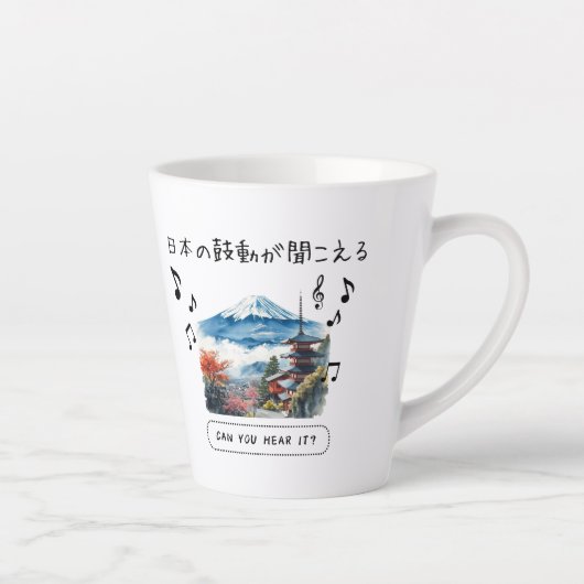 Tasse Latte Can you hear it? (Droite)