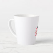 Tasse Latte Canada (Angle gauche)