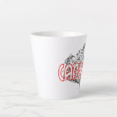 Tasse Latte Canada (Devant)