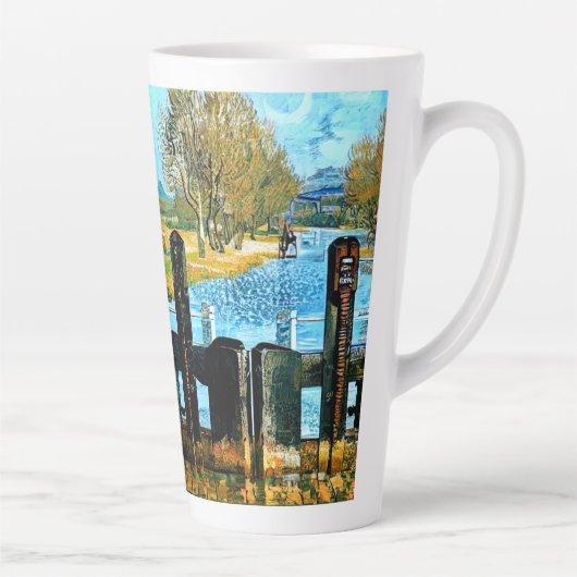 TASSE LATTE CANAUX ET PENICHES (Droite)