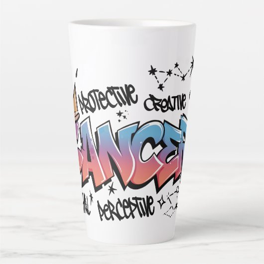 Tasse Latte Cancer (Devant)
