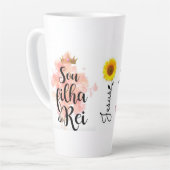 Tasse Latte Caneca branca clássica, 325 ml (Angle gauche)